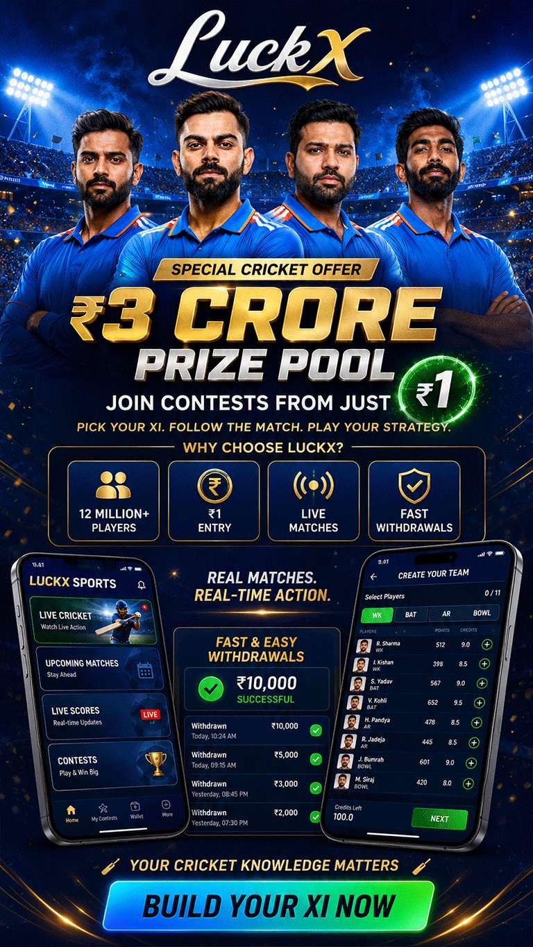 LuckX App Download IPL 2026 fantasy cricket